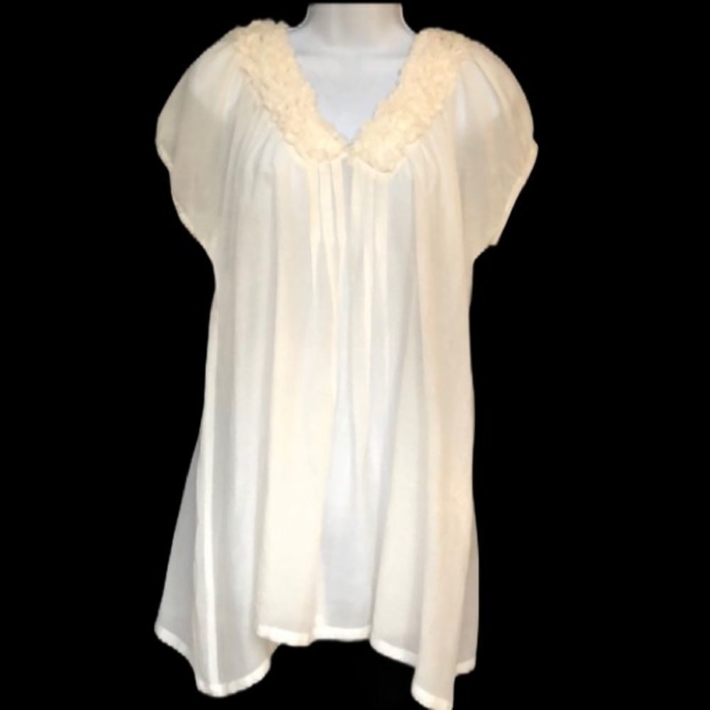 Fate Clothing‎ Silk Blend Sheer Dress